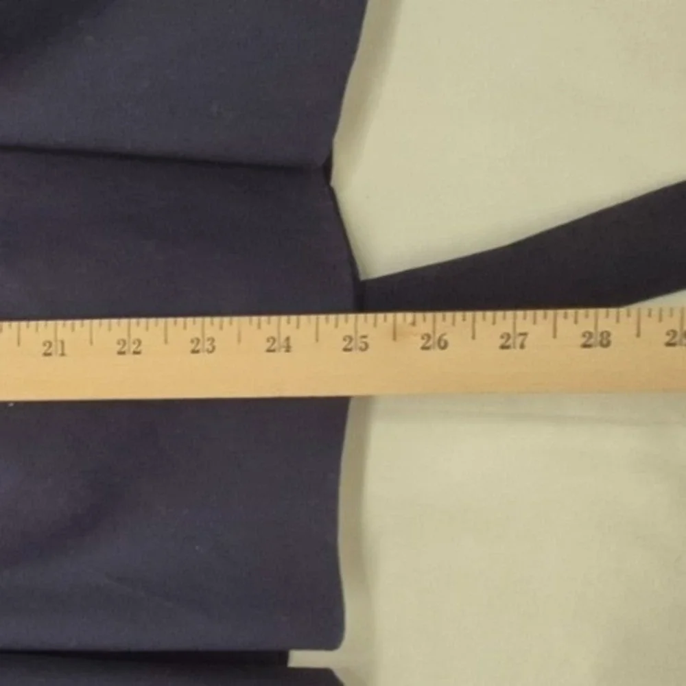 Brooks Brothers 346‎ women's navy blue trench coat buttons belted stretch sz 4